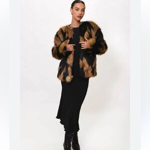 Hutch Vessi Faux Fur Jacket